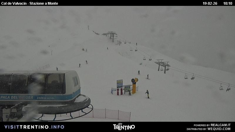 Archived image Webcam Col de Valvacin Chair Lift