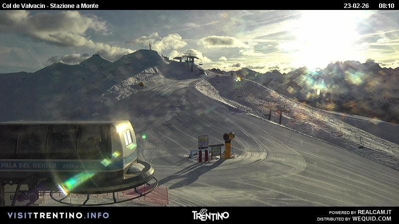 Archiv Foto Webcam Sesselbahn Col de Valvacin