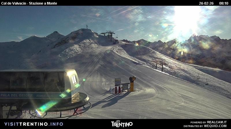 Archiv Foto Webcam Sesselbahn Col de Valvacin