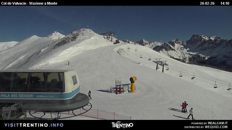 Archived image Webcam Col de Valvacin Chair Lift