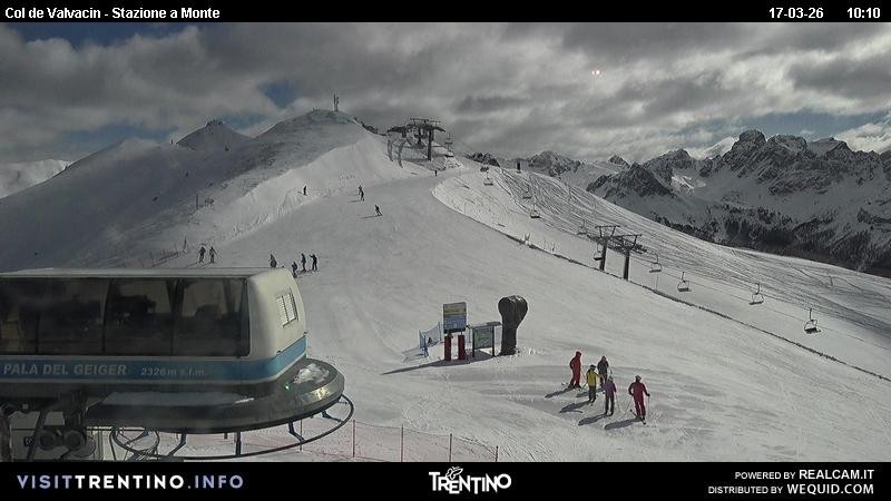 Archived image Webcam Col de Valvacin Chair Lift