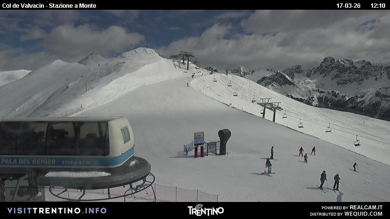 Archived image Webcam Col de Valvacin Chair Lift