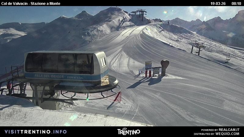 Archiv Foto Webcam Sesselbahn Col de Valvacin