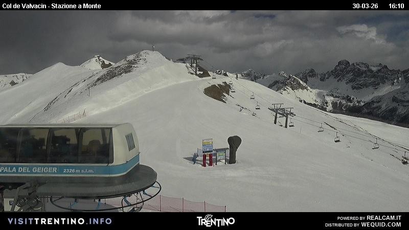 Archived image Webcam Col de Valvacin Chair Lift