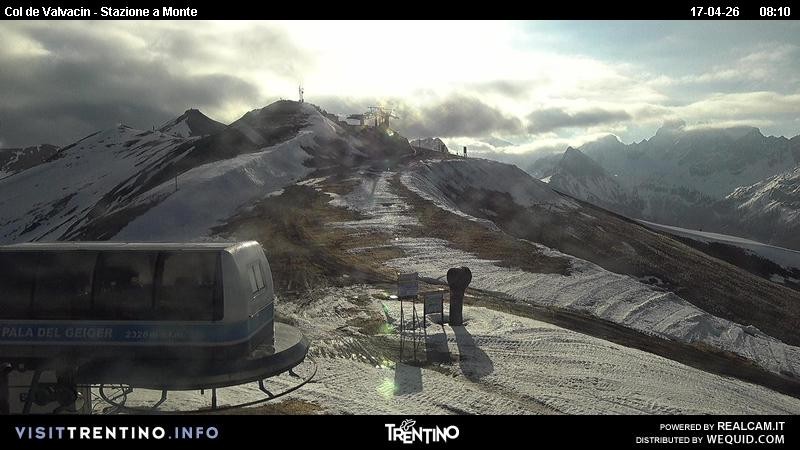 Archiv Foto Webcam Sesselbahn Col de Valvacin