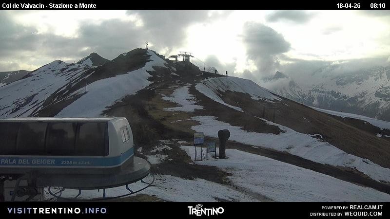 Archived image Webcam Col de Valvacin Chair Lift