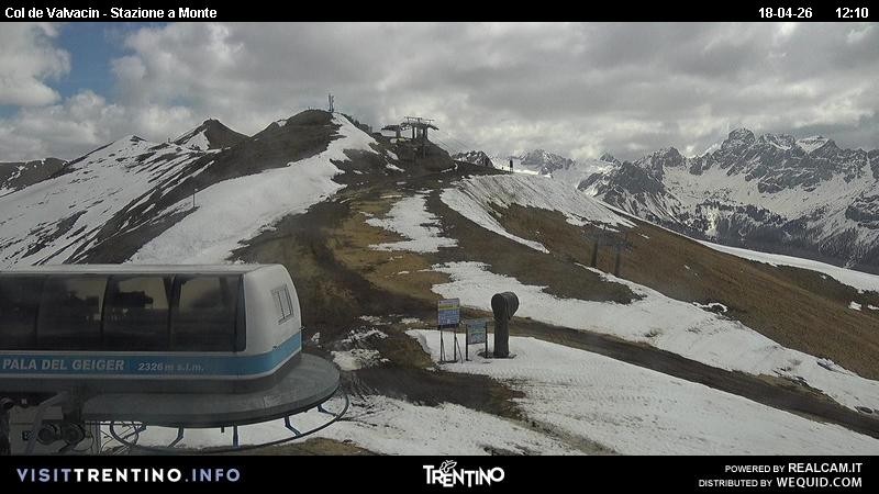 Archived image Webcam Col de Valvacin Chair Lift