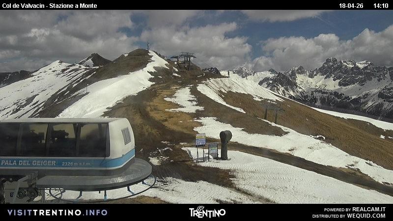 Archived image Webcam Col de Valvacin Chair Lift