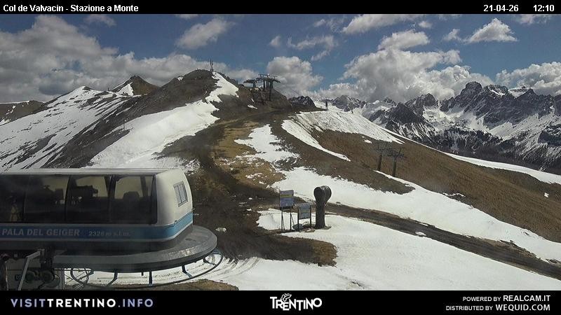 Archived image Webcam Col de Valvacin Chair Lift