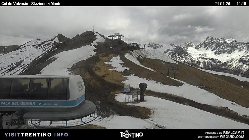 Archived image Webcam Col de Valvacin Chair Lift