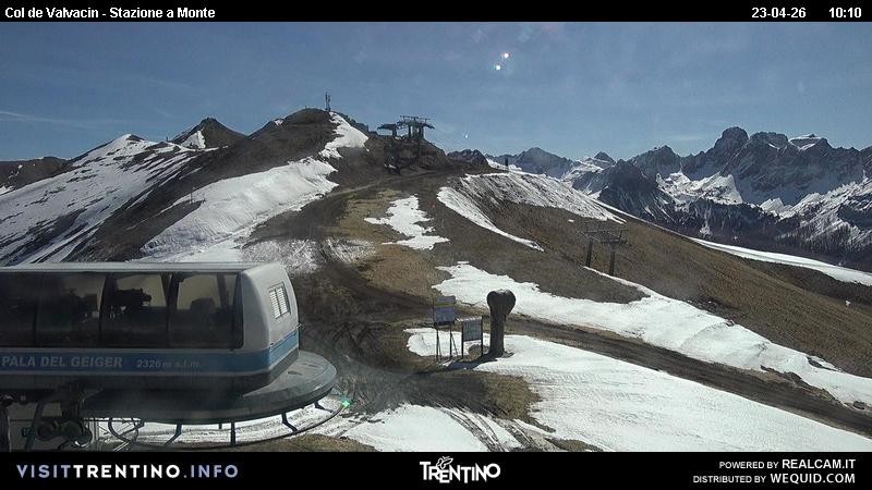 Archived image Webcam Col de Valvacin Chair Lift