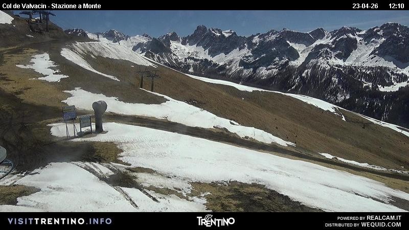 Archived image Webcam Col de Valvacin Chair Lift