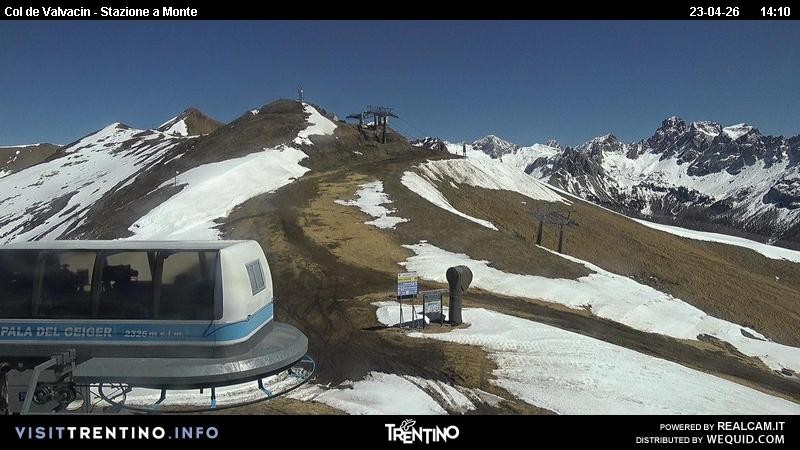 Archived image Webcam Col de Valvacin Chair Lift