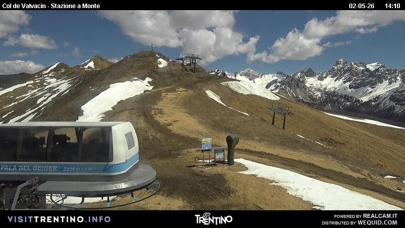 Archived image Webcam Col de Valvacin Chair Lift