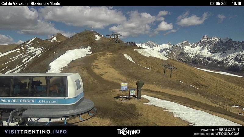 Archived image Webcam Col de Valvacin Chair Lift