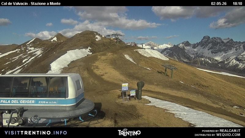 Archived image Webcam Col de Valvacin Chair Lift