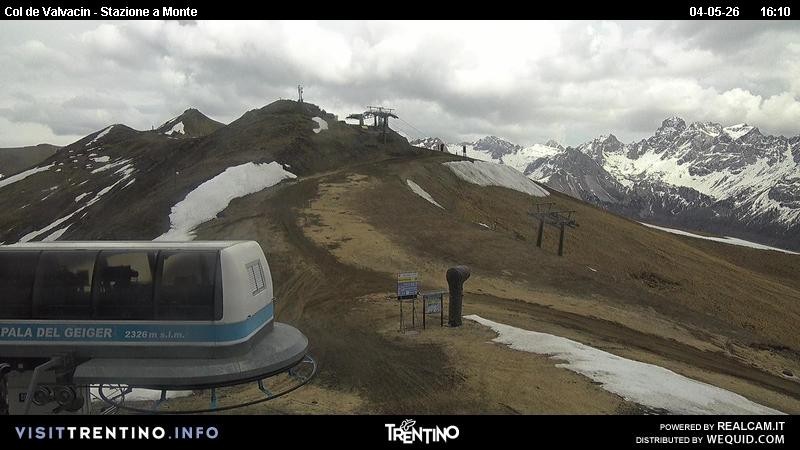 Archived image Webcam Col de Valvacin Chair Lift