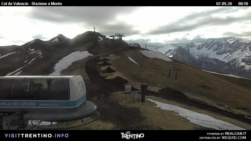Archived image Webcam Col de Valvacin Chair Lift