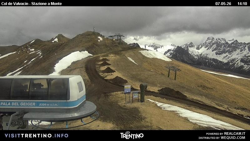 Archived image Webcam Col de Valvacin Chair Lift