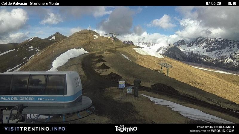 Archived image Webcam Col de Valvacin Chair Lift
