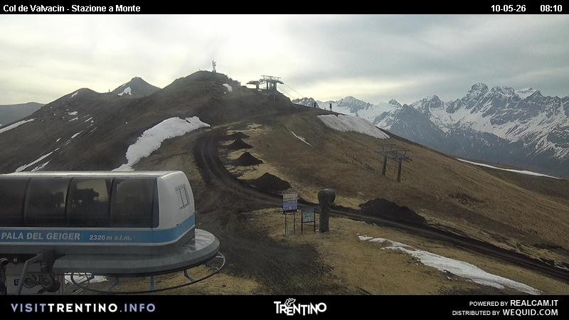 Archiv Foto Webcam Sesselbahn Col de Valvacin