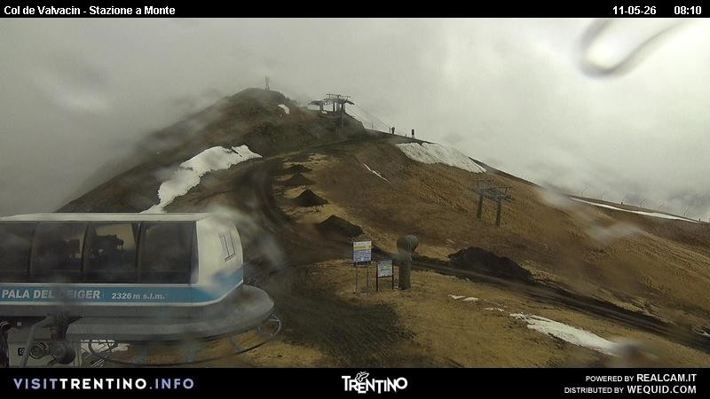 Archiv Foto Webcam Sesselbahn Col de Valvacin
