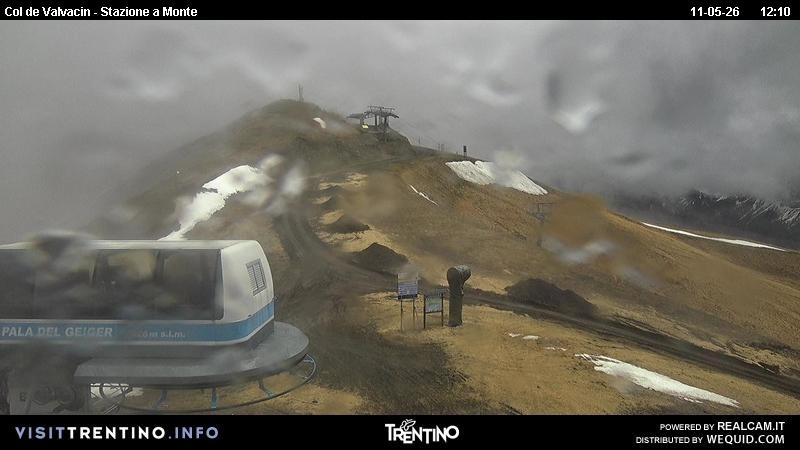 Archiv Foto Webcam Sesselbahn Col de Valvacin