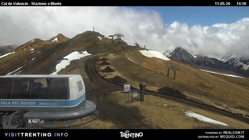 Archiv Foto Webcam Sesselbahn Col de Valvacin