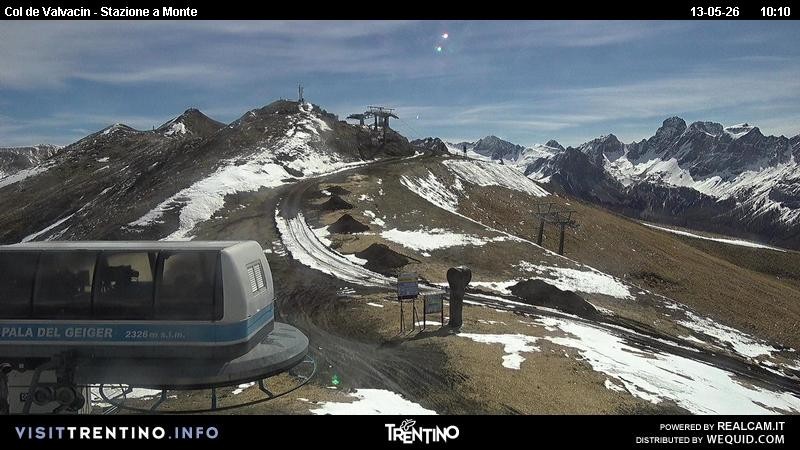 Archiv Foto Webcam Sesselbahn Col de Valvacin