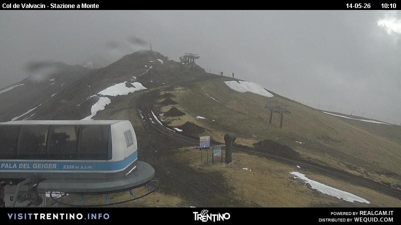 Archiv Foto Webcam Sesselbahn Col de Valvacin