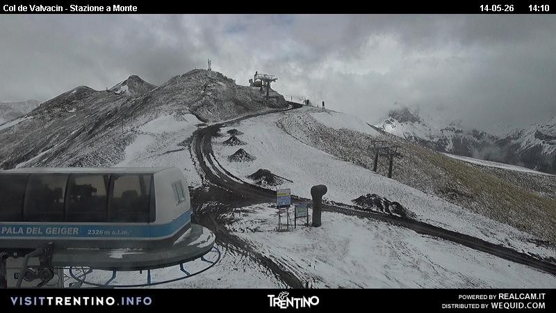 Archiv Foto Webcam Sesselbahn Col de Valvacin