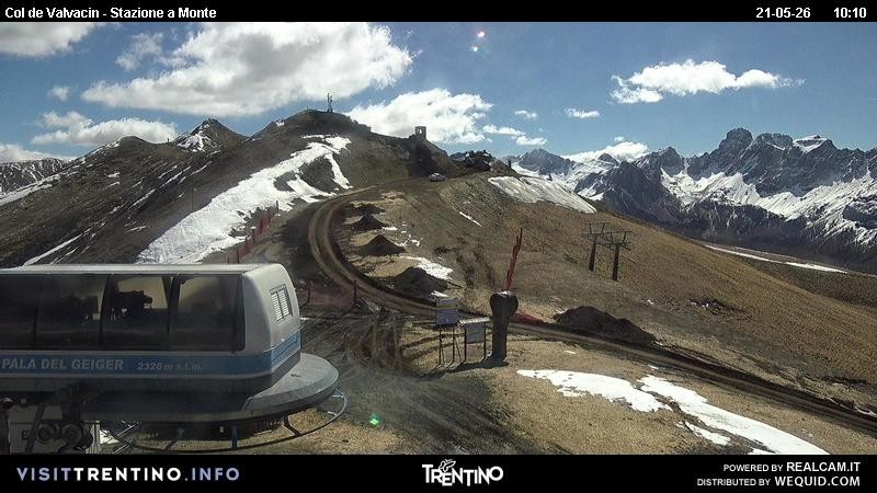 Archived image Webcam Col de Valvacin Chair Lift