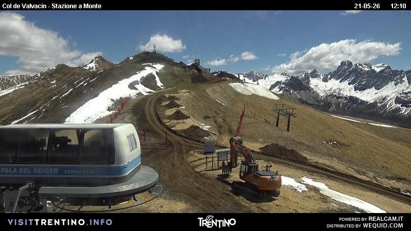 Archived image Webcam Col de Valvacin Chair Lift