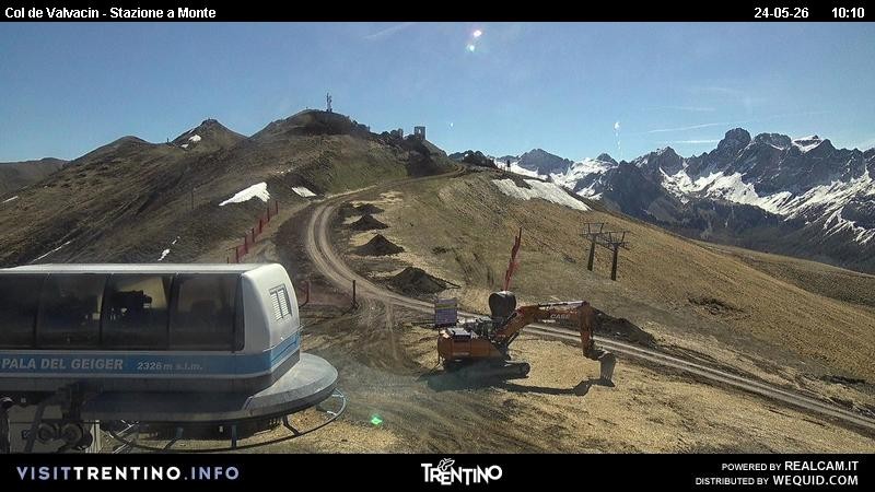 Archived image Webcam Col de Valvacin Chair Lift