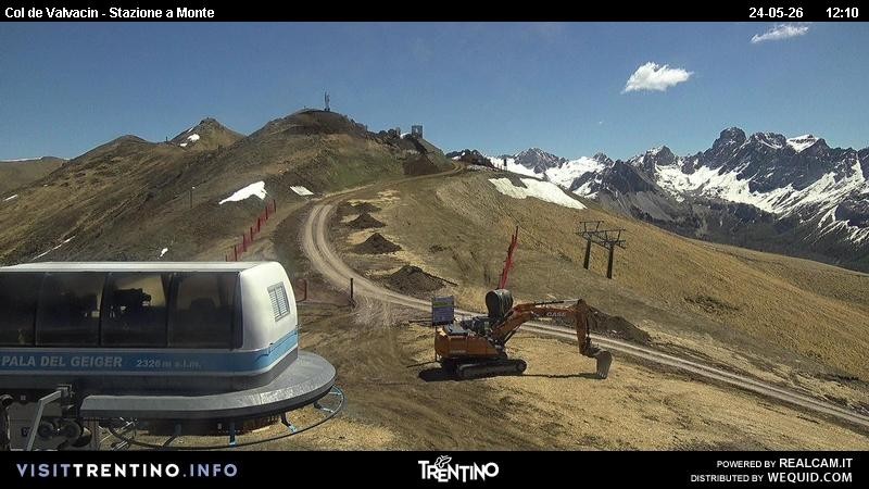 Archived image Webcam Col de Valvacin Chair Lift