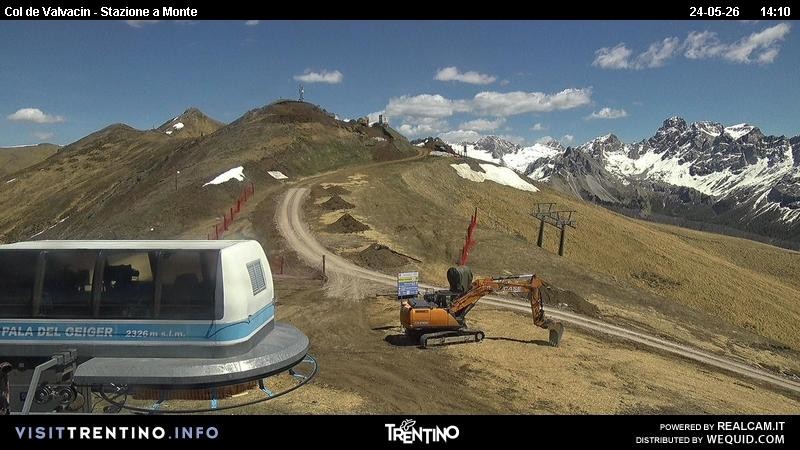 Archived image Webcam Col de Valvacin Chair Lift