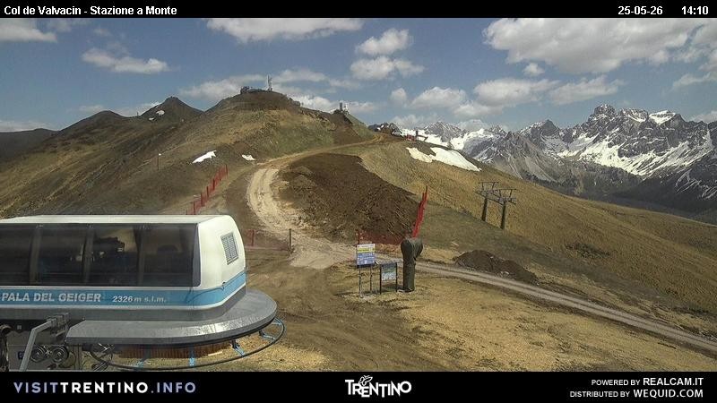 Archived image Webcam Col de Valvacin Chair Lift