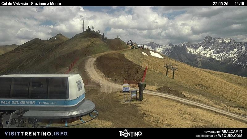 Archived image Webcam Col de Valvacin Chair Lift