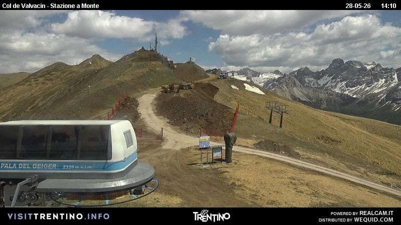 Archived image Webcam Col de Valvacin Chair Lift
