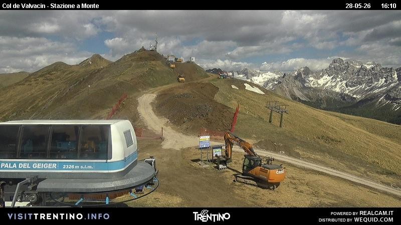 Archived image Webcam Col de Valvacin Chair Lift
