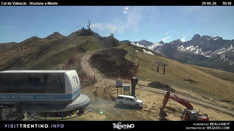 Archiv Foto Webcam Sesselbahn Col de Valvacin