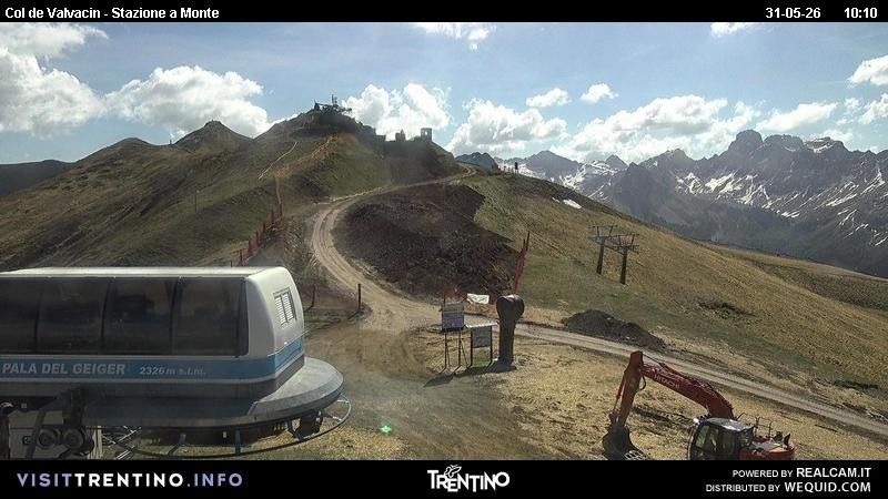 Archived image Webcam Col de Valvacin Chair Lift