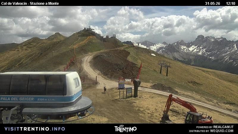 Archived image Webcam Col de Valvacin Chair Lift
