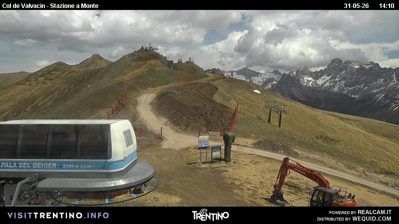 Archived image Webcam Col de Valvacin Chair Lift