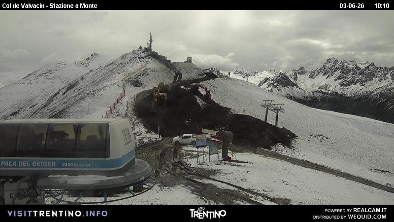 Archived image Webcam Col de Valvacin Chair Lift