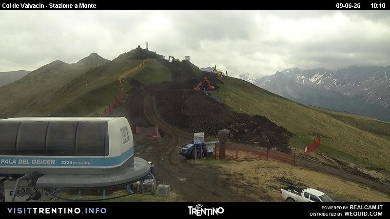 Archiv Foto Webcam Sesselbahn Col de Valvacin