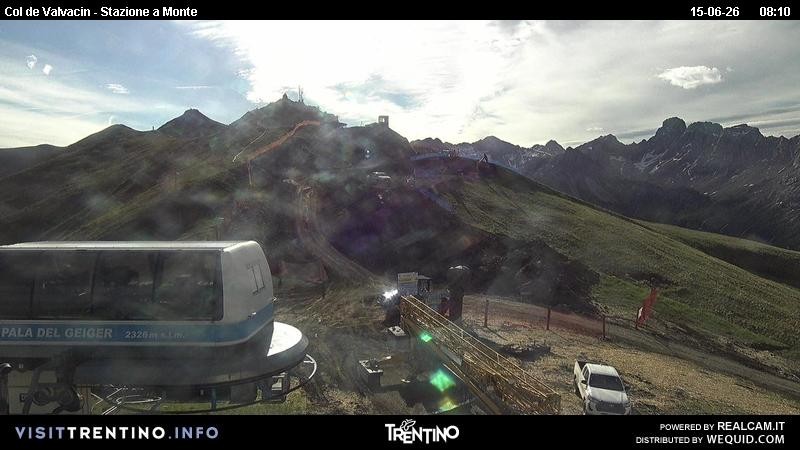 Archived image Webcam Col de Valvacin Chair Lift