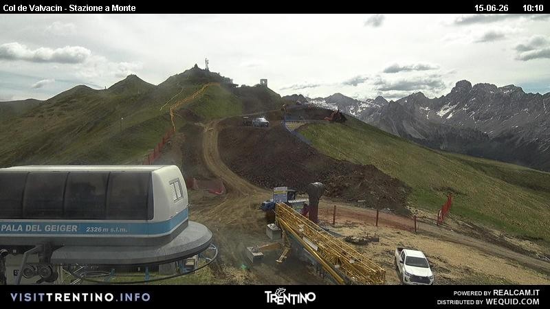 Archived image Webcam Col de Valvacin Chair Lift