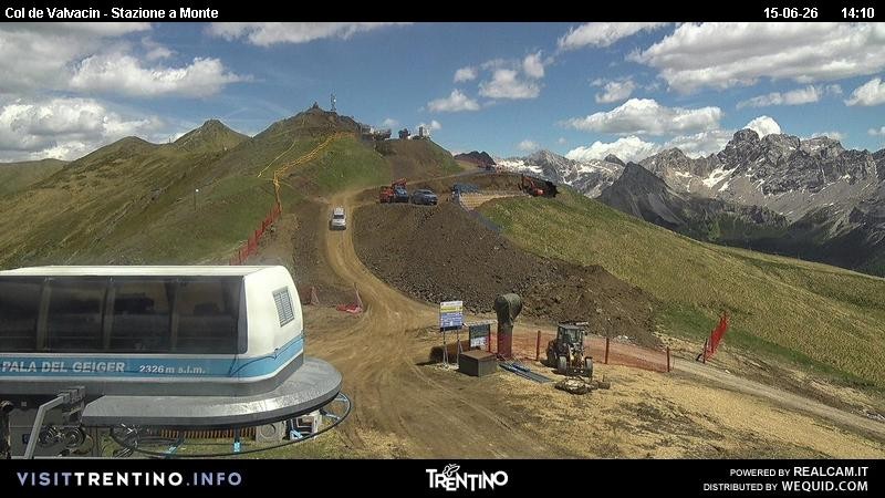 Archived image Webcam Col de Valvacin Chair Lift