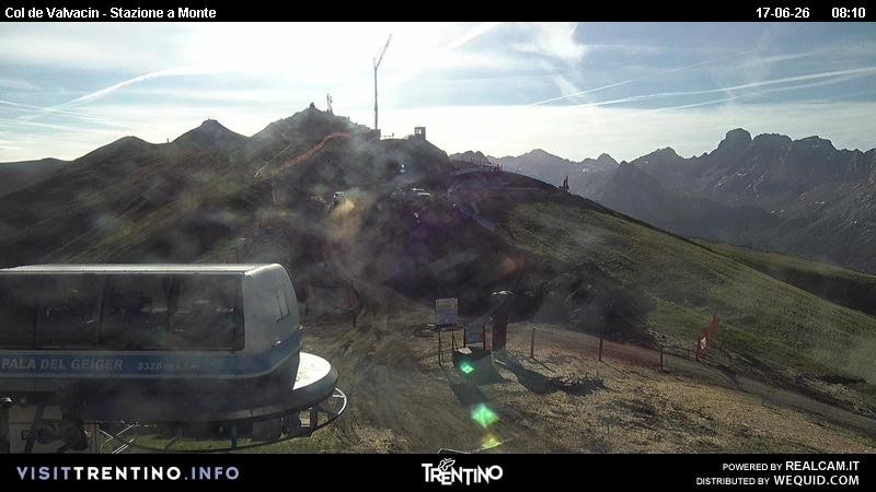 Archived image Webcam Col de Valvacin Chair Lift